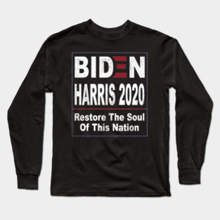 Biden Harris 2020 Long Sleeve T-Shirt