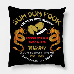 Sum Dum Fook Chinese Restaurant Pillow