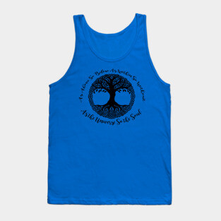 As Above So Below Tank Top