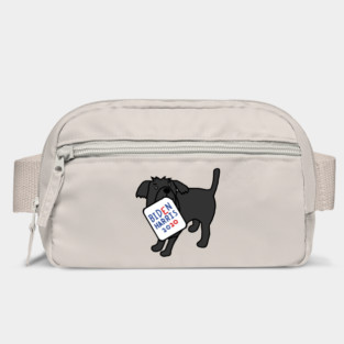 Small Dog with Biden Harris Sign Bag