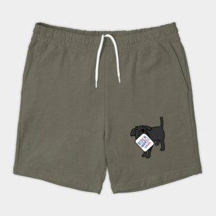 Small Dog with Biden Harris Sign Shorts