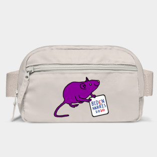 Small Rat with Biden Harris Sign Bag