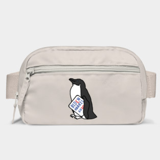 Small Penguin with Biden Harris Sign Bag