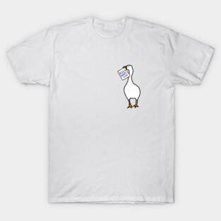 Small Goose with Stolen Biden Harris Sign T-Shirt