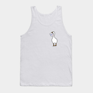 Small Goose with Stolen Biden Harris Sign Tank Top