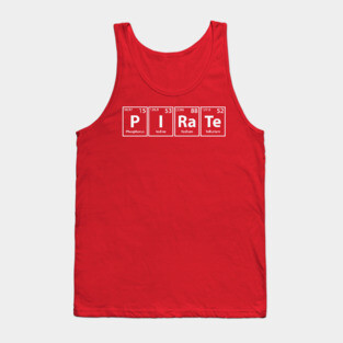 Pirate Elements Spelling Tank Top