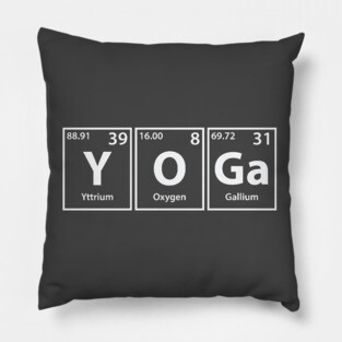 Yoga Elements Spelling Pillow