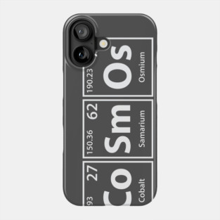 Cosmos Elements Spelling Phone Case