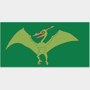 pterodactyl Posters and Art