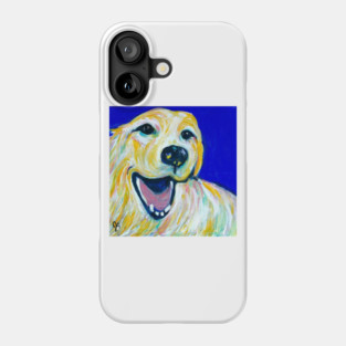 yellow lab Phone Case