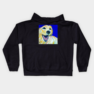 yellow lab Kids Hoodie