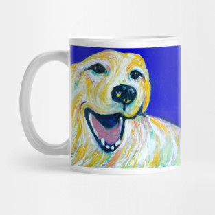 yellow lab Mug