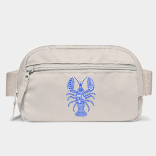 Lobster (blue and white vertical) Bag