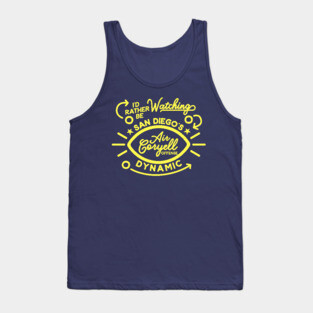 San Diego Chargers Air Coryell Offense Tank Top