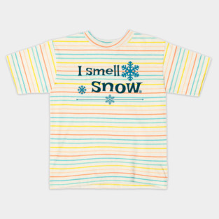 I smell snow Kids T-Shirt