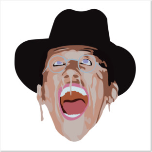 Raiders face melt Posters and Art