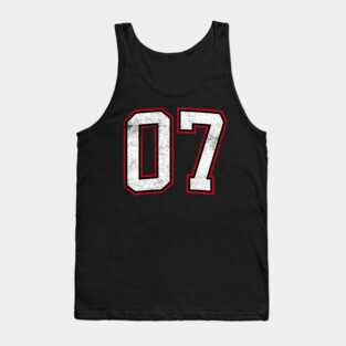 Number Seven 7 Tank Top