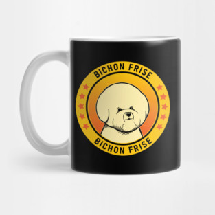 Bichon Frise Dog Portrait Mug