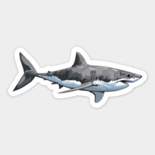 The Great White Shark Sticker