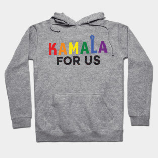 Kamala for US - Rainbow Hoodie
