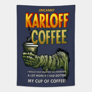 Karloff Coffee Tapestry