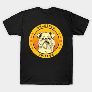 Brussels Griffon Dog Portrait T-Shirt