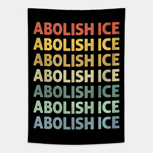 Abolish Ice Tapestry
