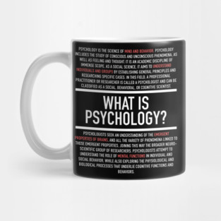 Psychology Defined - Psychologist Mug
