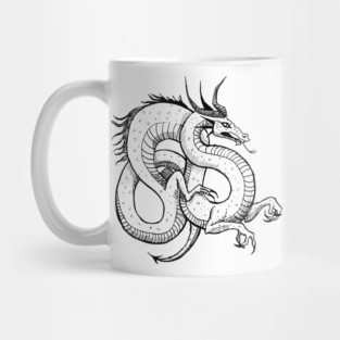 Japanese dragon Mug