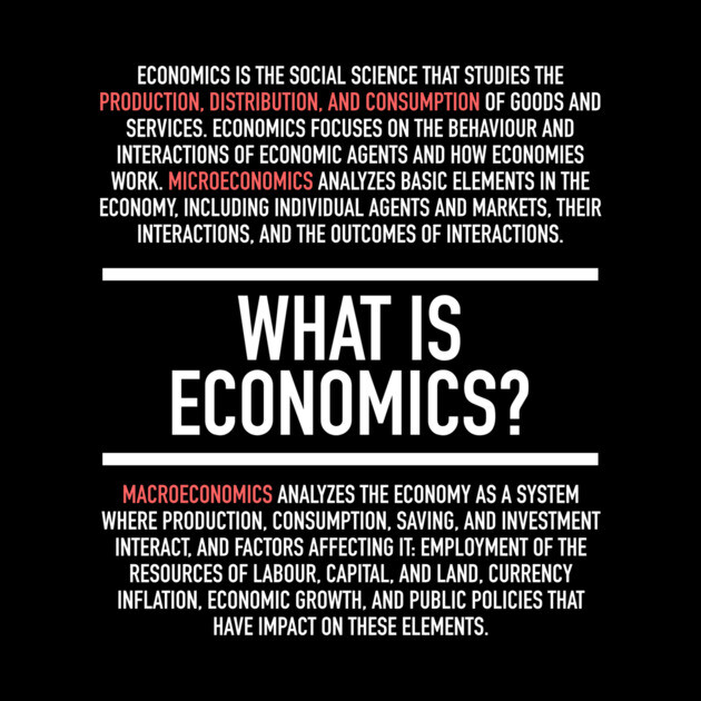 Economics Defined - Economist by Hidden Verb