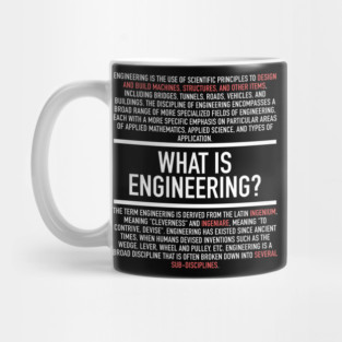 Engineering Defined - Engineer Mug