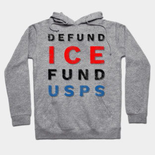 Defund Ice Fund USPS Hoodie