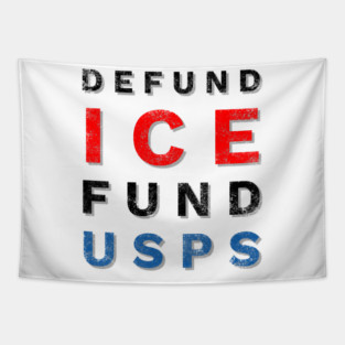 Defund Ice Fund USPS Tapestry