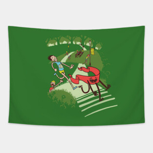 Not-Quite-Finished Line Tapestry