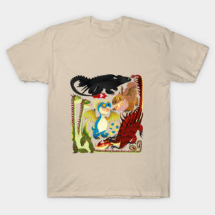 HTTYD- Toothless and the Dragon Gang T-Shirt