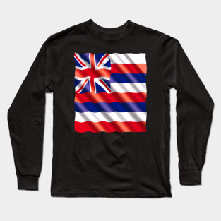 Hawaii Flag Long Sleeve T-Shirt