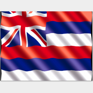 Hawaii Flag Posters and Art