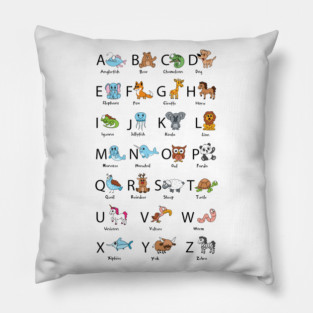 Alphabet Pillow