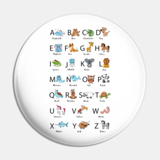Alphabet Pin