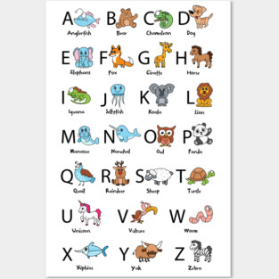 Alphabet Posters and Art