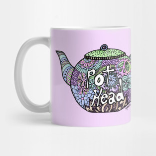 Pot Head Tea Pot Mug