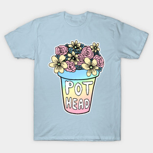 Pot Head Plant Pot T-Shirt