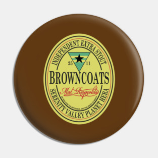 Browncoats Independent Extra Stout Pin
