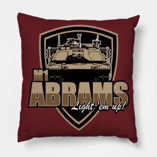 M1 Abrams Pillow