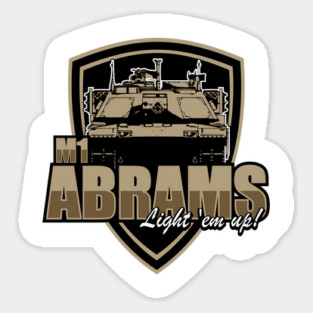 M1 Abrams Sticker