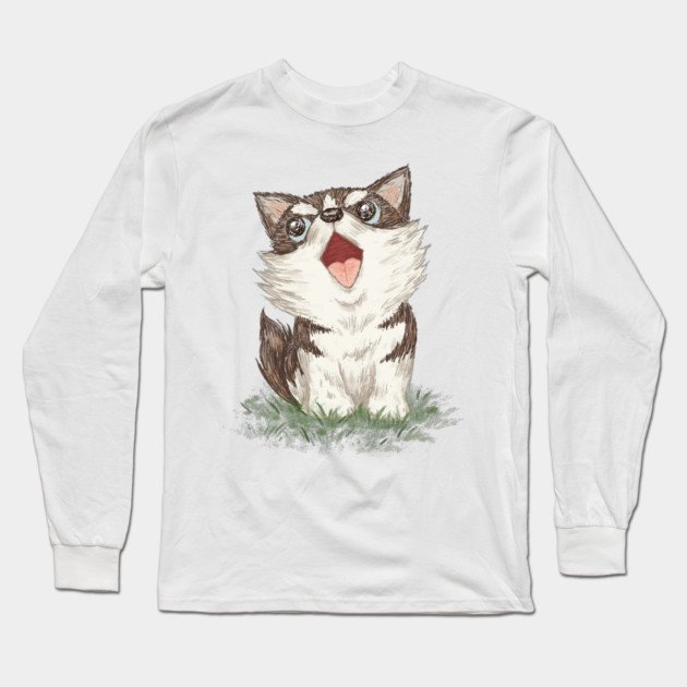 Wolf Long Sleeve T-Shirt by sanogawa