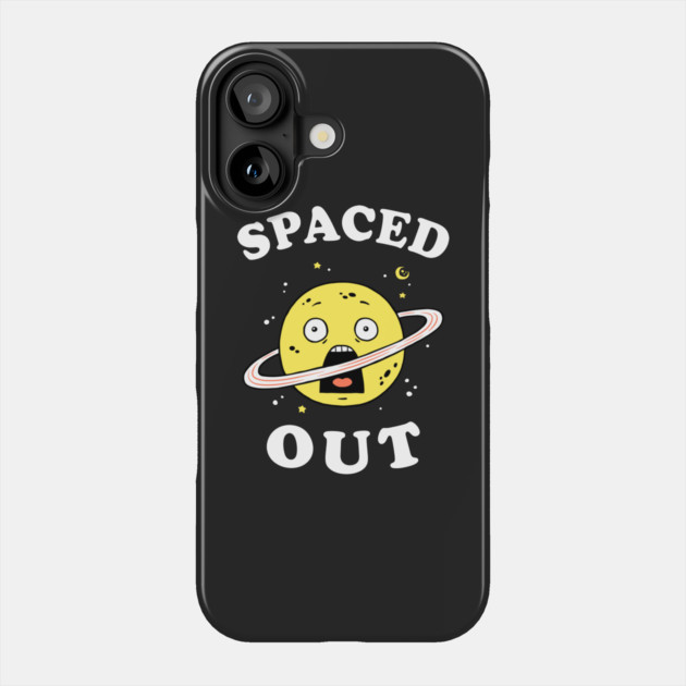 Spaced Out Phone Case by dumbshirts