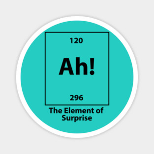 The Element of surprise Magnet