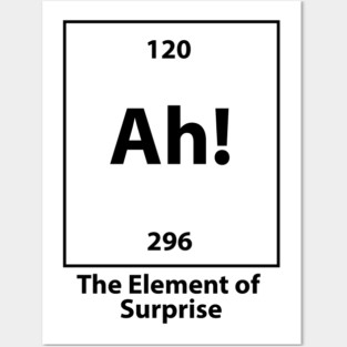 The Element of surprise Posters and Art
