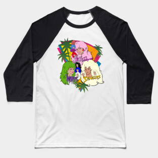 Jem Battle of the Bands 80s by BraePrint Baseball T-Shirt